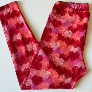 LuLaRoe TC Leggings-Valentines